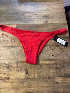 NWT Tavik Bright Red Women's Bikini Bottom